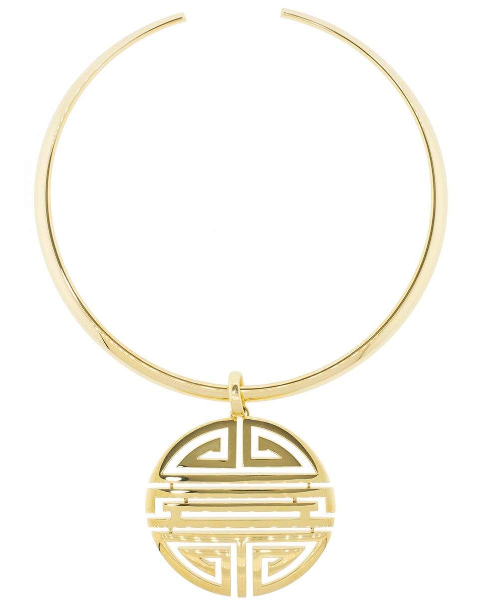 SIDNEY GARBER-Flexible Eternity Pendant-YELLOW GOLD