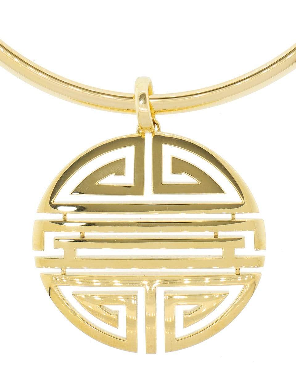 SIDNEY GARBER-Flexible Eternity Pendant-YELLOW GOLD