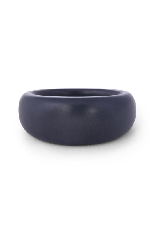 French Dome Ring - 10mm - Titanium-TITANIUM-7.5-JEWELRYFINE JEWELRING-SIDNEY GARBER