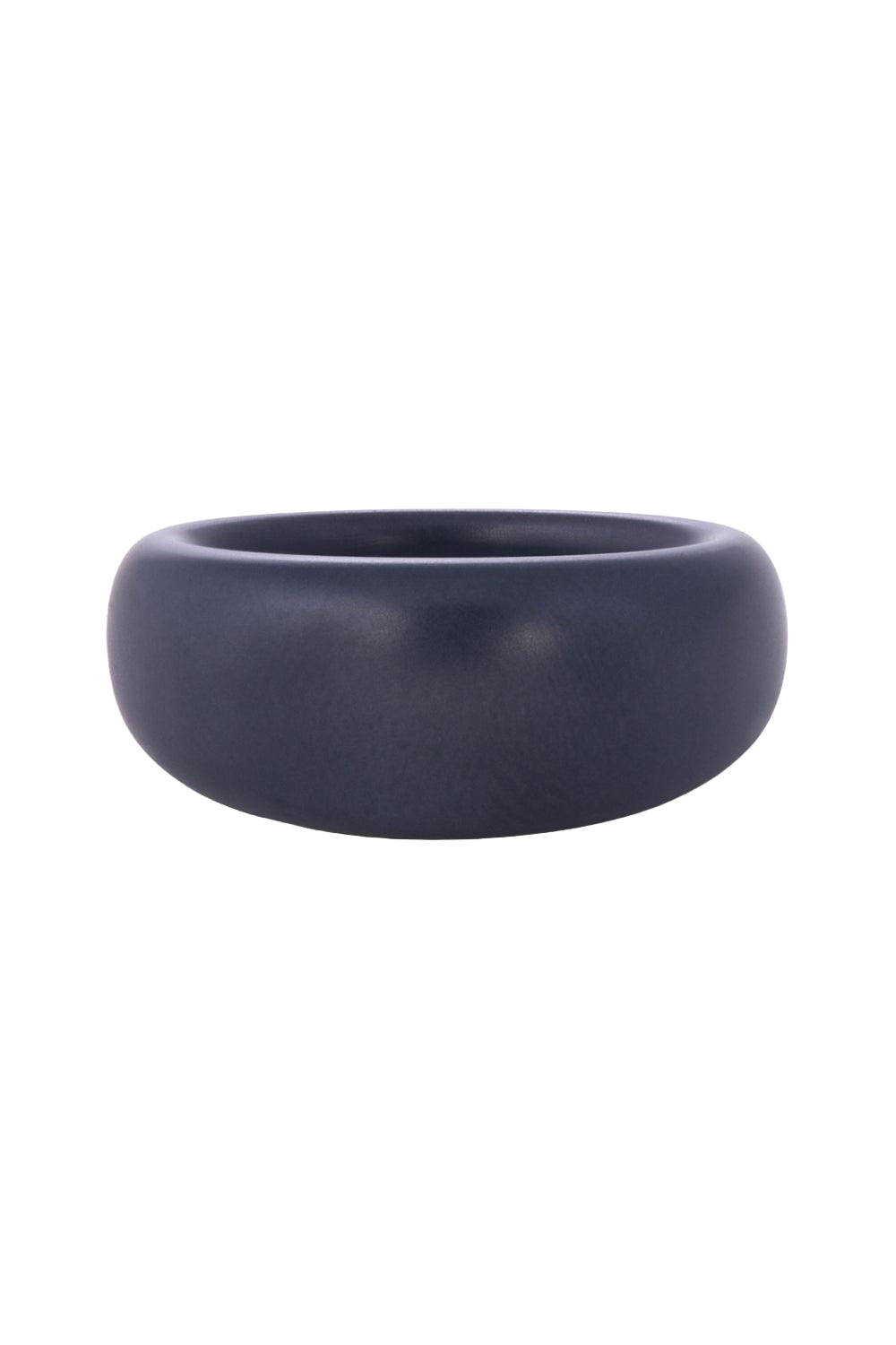 French Dome Ring - 10mm - Titanium-TITANIUM-7.5-JEWELRYFINE JEWELRING-SIDNEY GARBER