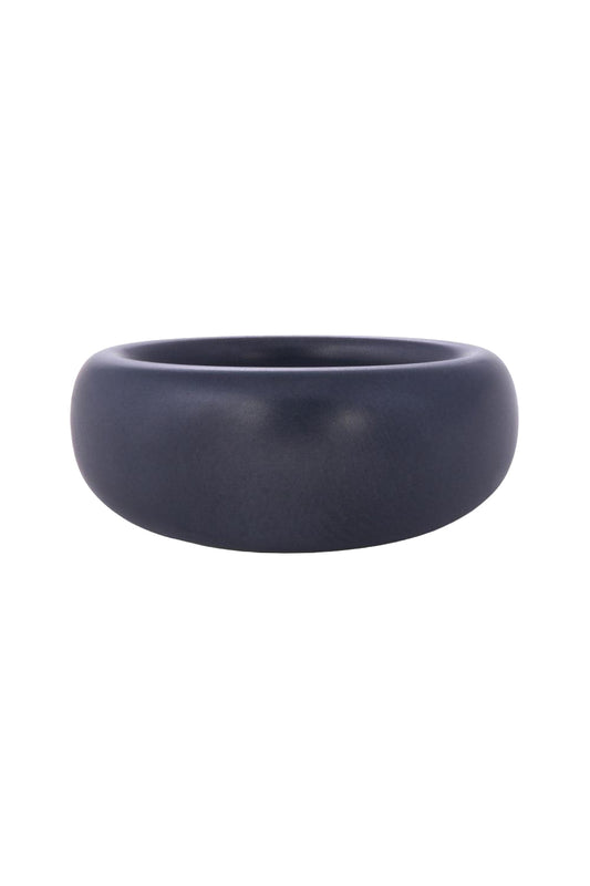French Dome Ring - 10mm - Titanium-TITANIUM-7.5-JEWELRYFINE JEWELRING-SIDNEY GARBER