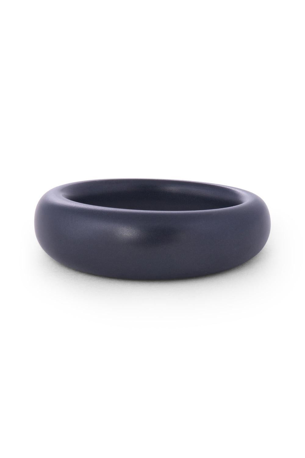 French Dome Ring - 7mm - Titanium-TITANIUM-7.5-JEWELRYFINE JEWELRING-SIDNEY GARBER