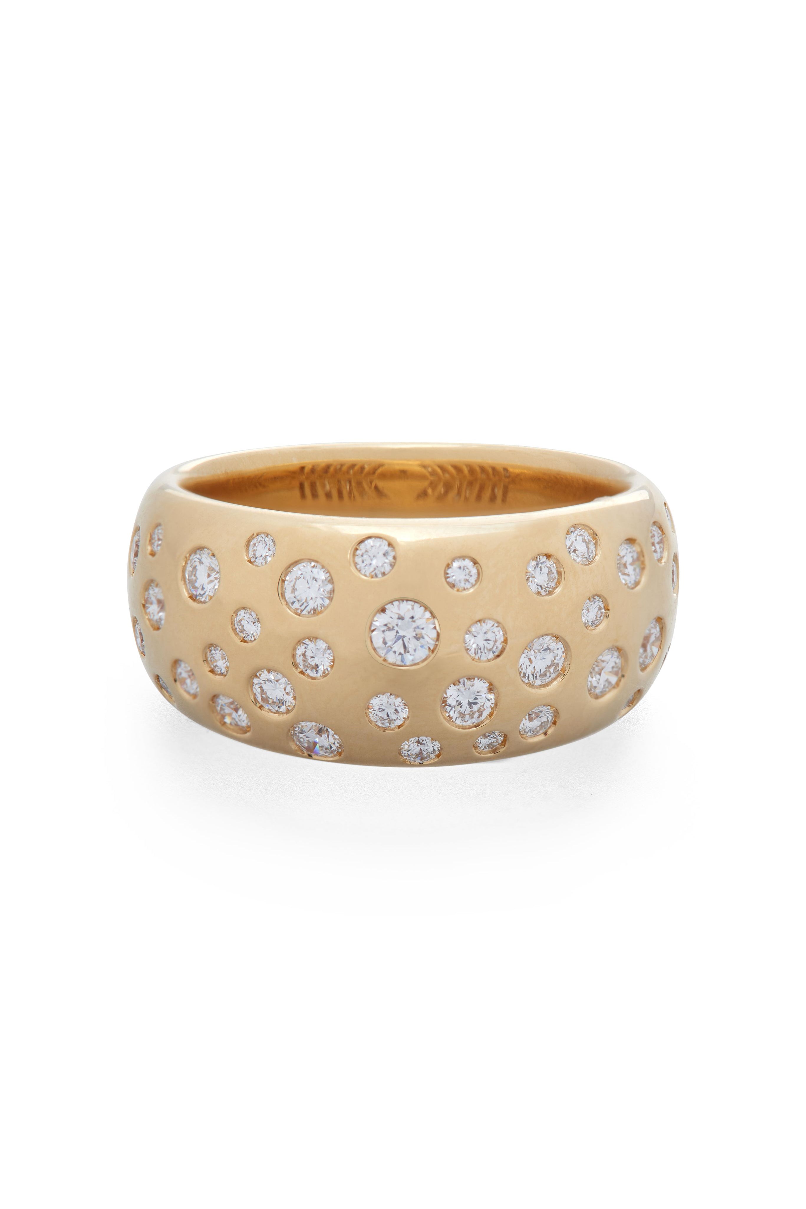 Spotted Soft Volume Ring