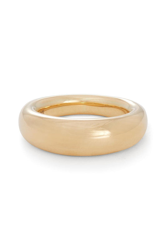 French Dome Ring - 7mm - Yellow Gold-YELLOW GOLD-7.5-JEWELRYFINE JEWELRING-SIDNEY GARBER