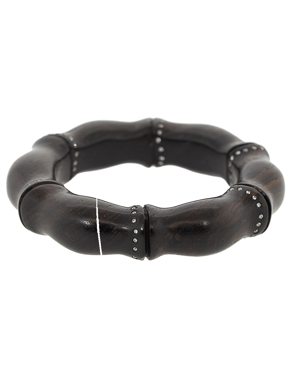 SILVIA FURMANOVICH-Carved Bamboo Wood Bangle-