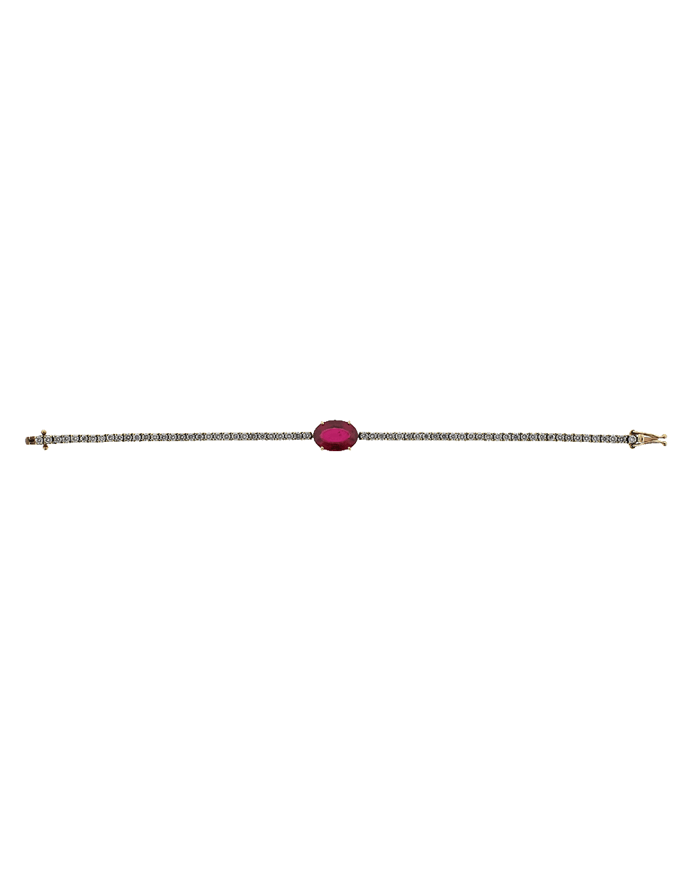 SILVIA FURMANOVICH-Tennis Bracelet-ROSE GOLD