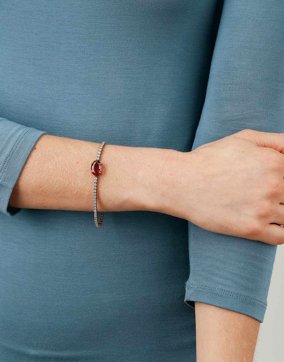 SILVIA FURMANOVICH-Tennis Bracelet-ROSE GOLD