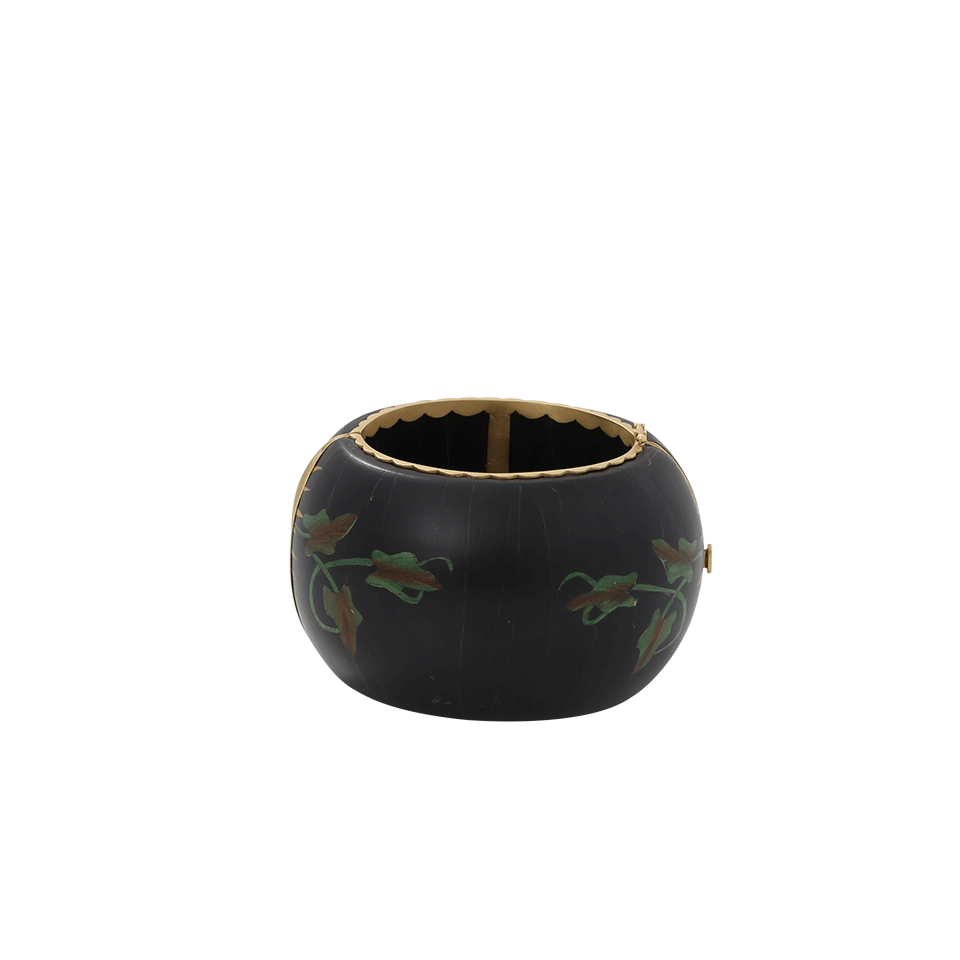 SILVIA FURMANOVICH-Marquetry Flower Bracelet-YELLOW GOLD