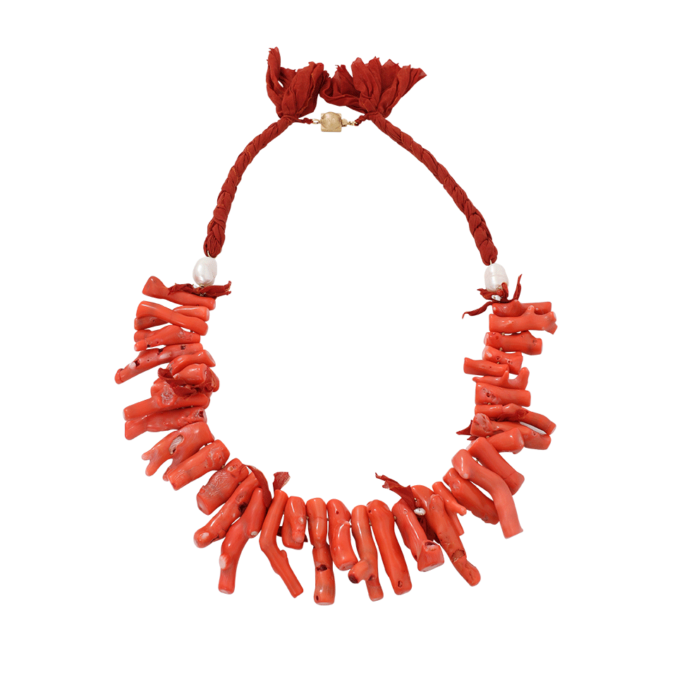 SILVIA FURMANOVICH-Coral Branch Necklace-YELLOW GOLD