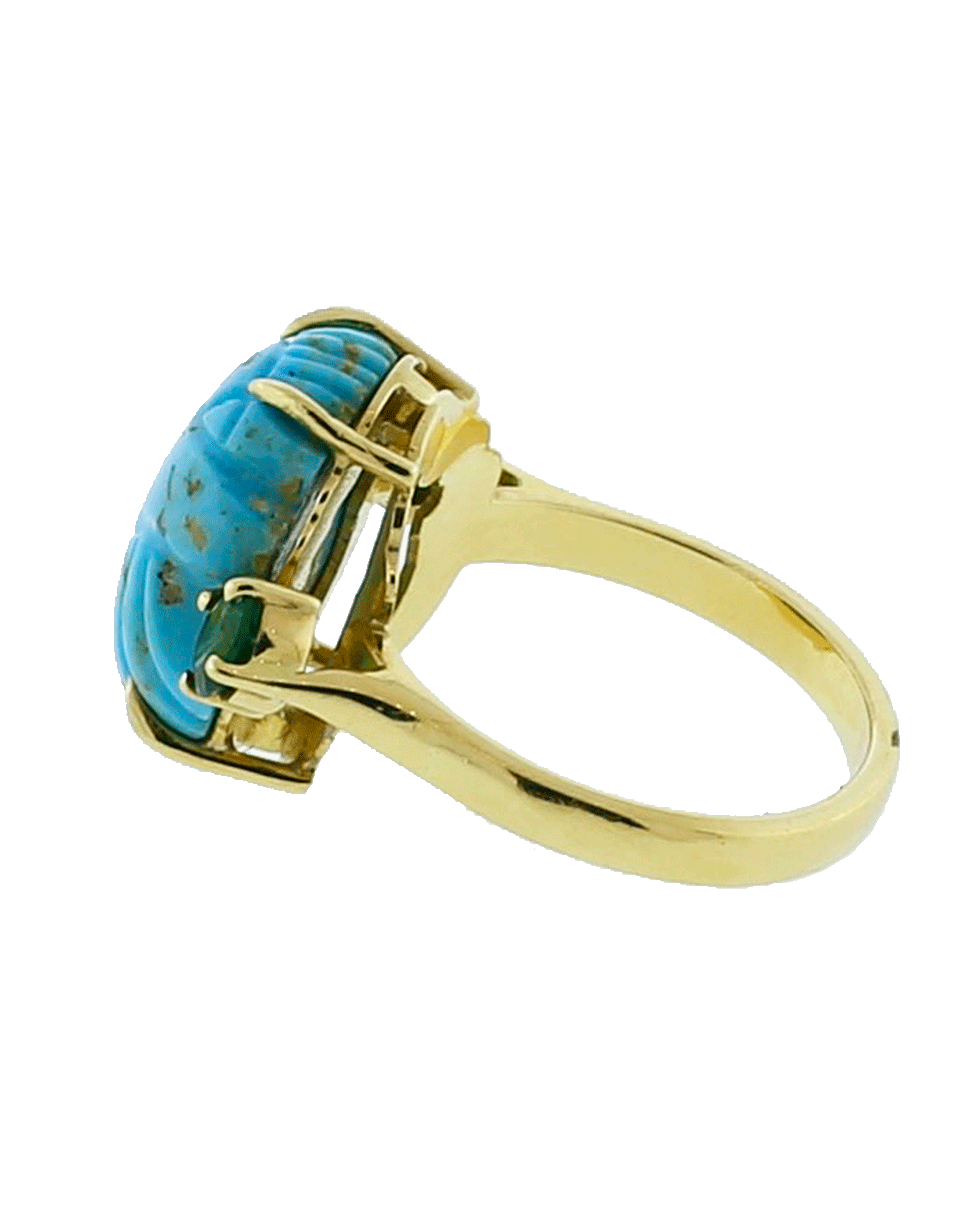 SILVIA FURMANOVICH-Scarab Ring-YELLOW GOLD