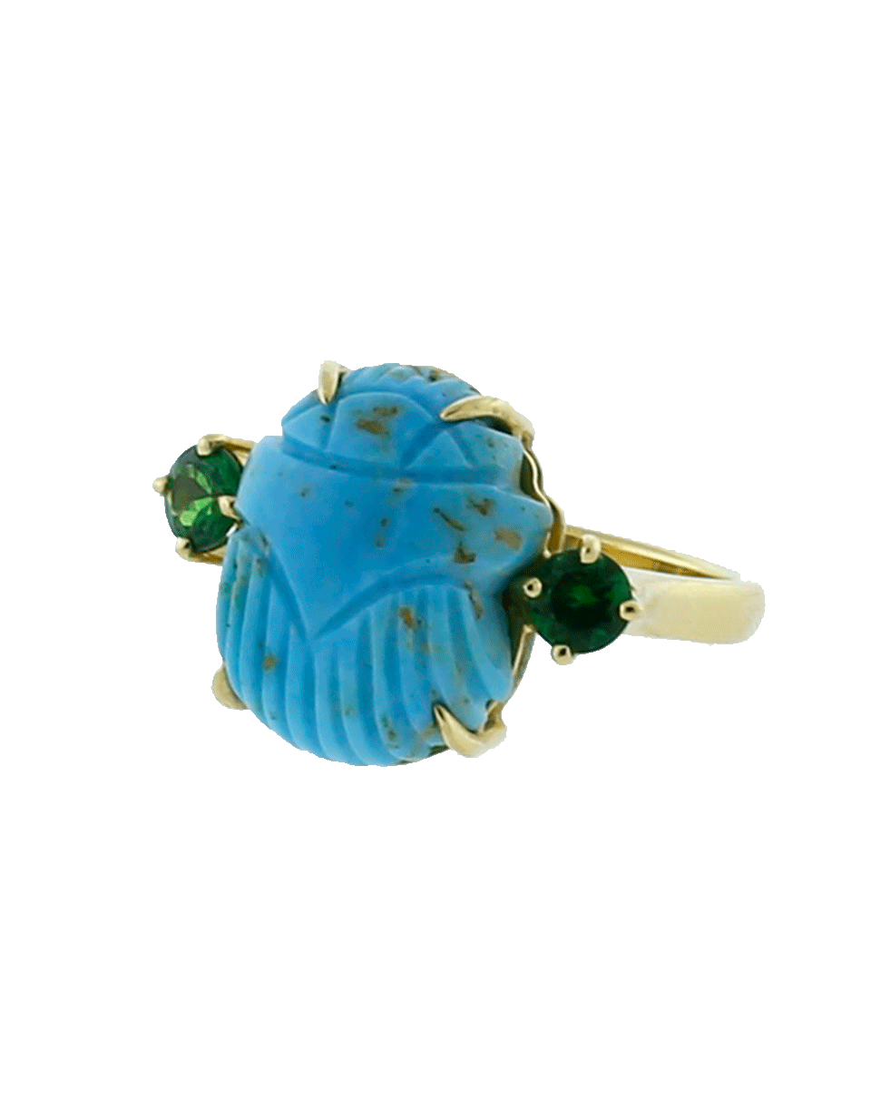 SILVIA FURMANOVICH-Scarab Ring-YELLOW GOLD