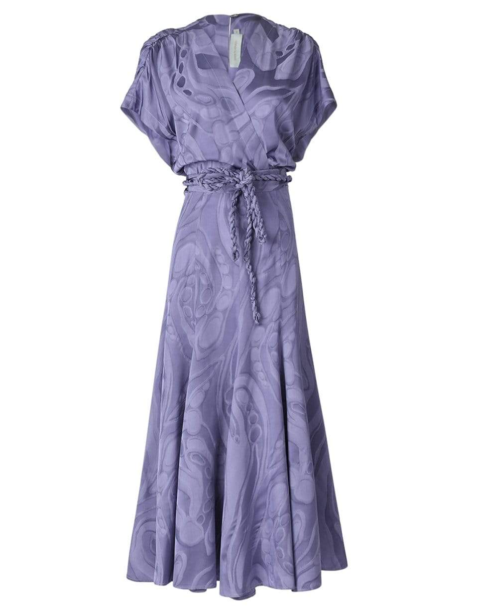 SILVIA TCHERASSI-Sottomarina Belted Midi Dress-