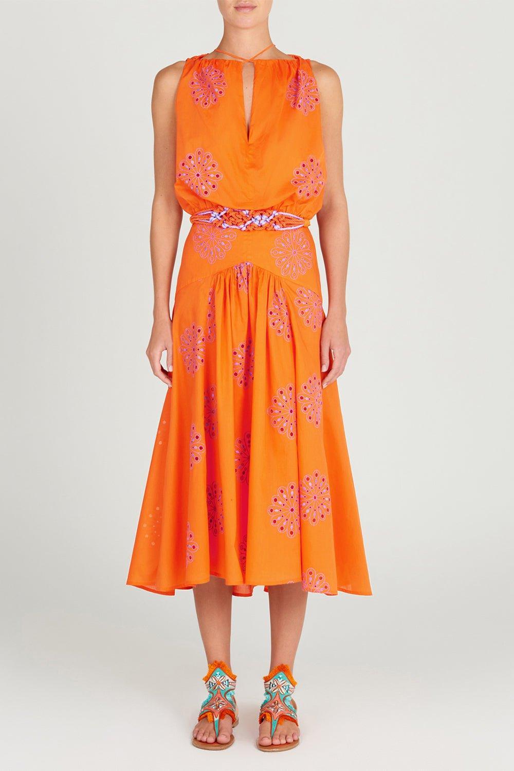 SILVIA TCHERASSI-Daila Midi Dress-