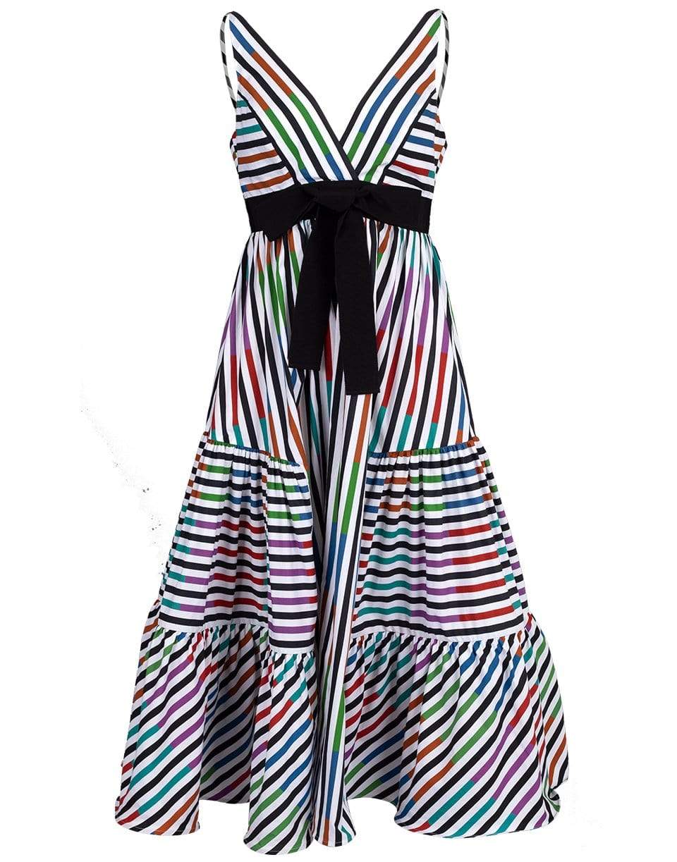 SILVIA TCHERASSI-Catalina Del Mar Striped Dress-
