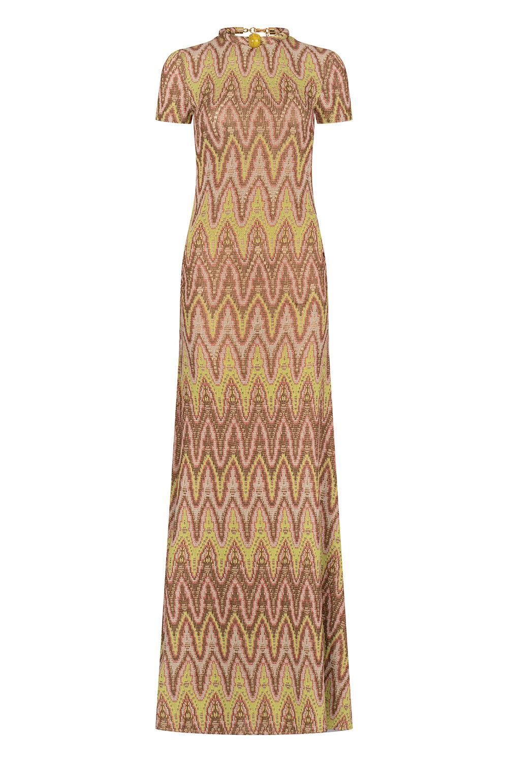 Yara Dress-ZIGZGNEO-S-CLOTHINGDRESSCASUAL-SILVIA TCHERASSI