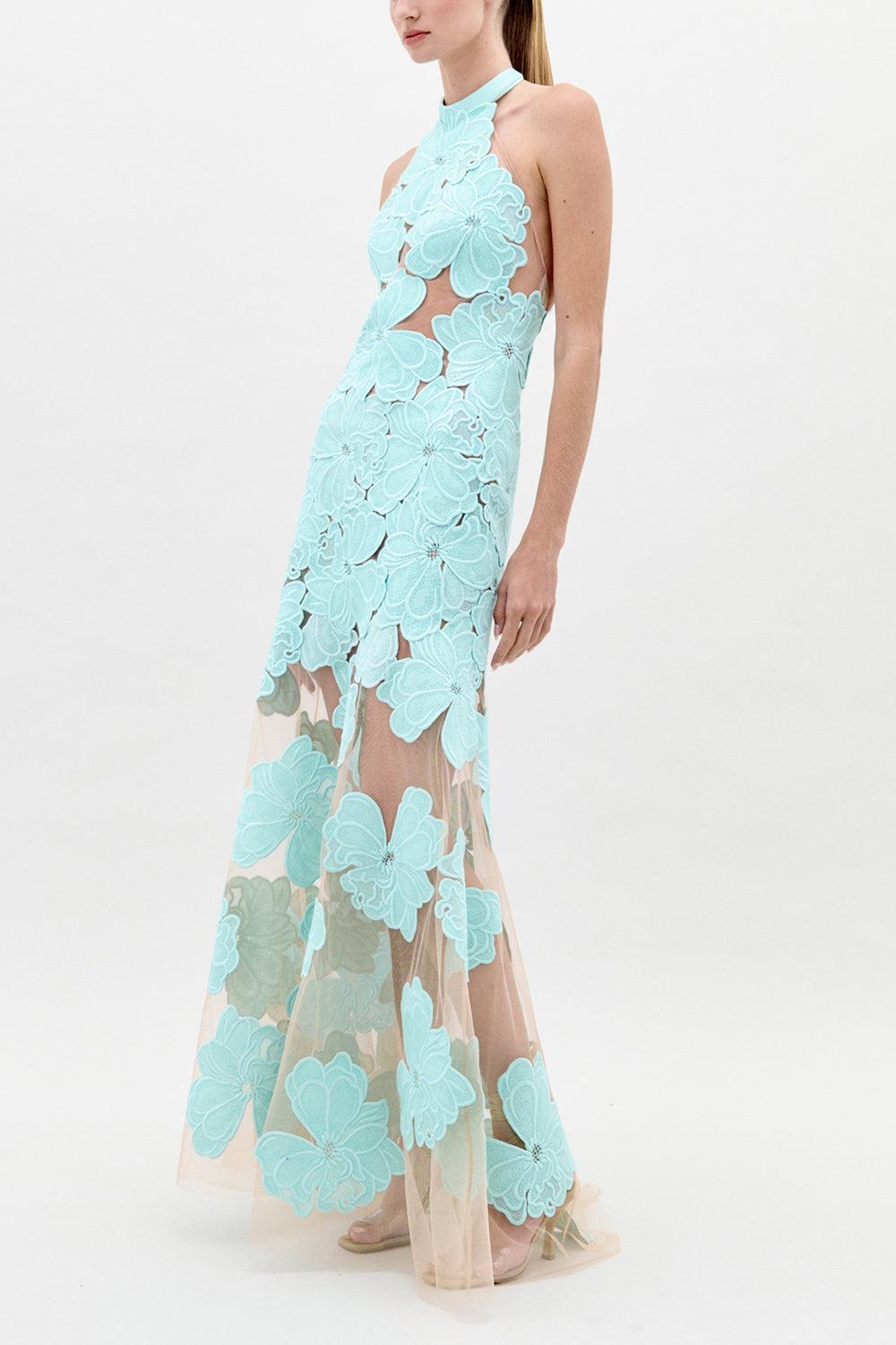 Mab Dress-TURQUOIS-XS-CLOTHINGDRESSGOWN-SILVIA TCHERASSI