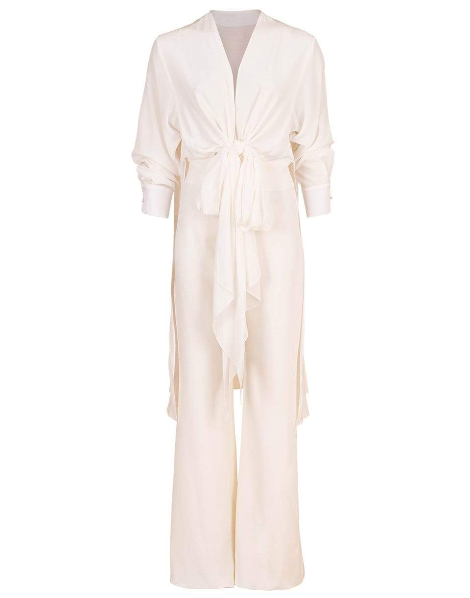 SILVIA TCHERASSI-White Heidy Jumpsuit-