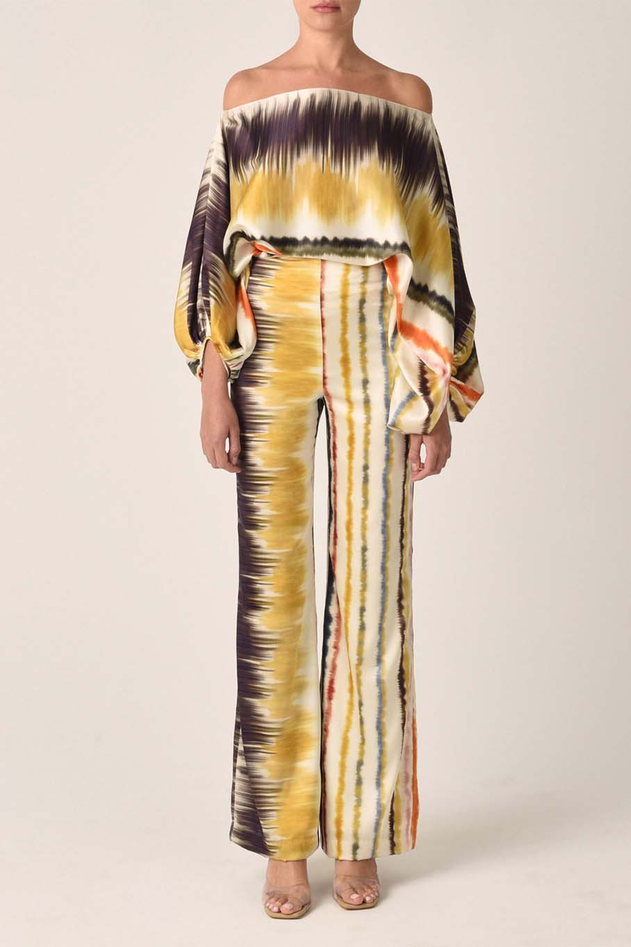SILVIA TCHERASSI-Andie Pant - Multi haze-