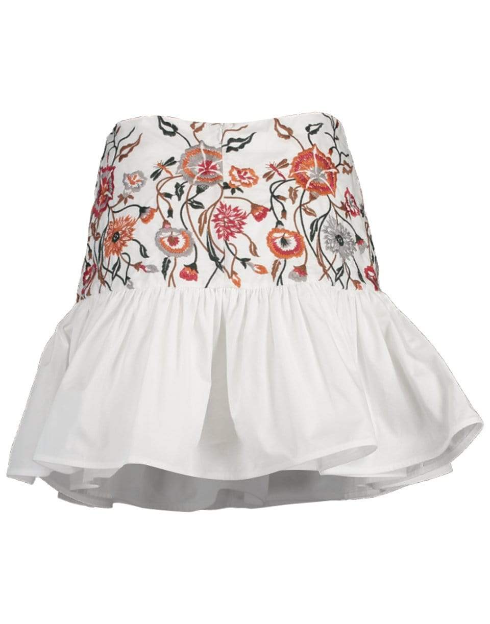 SILVIA TCHERASSI-Cotton Buccan Skirt-