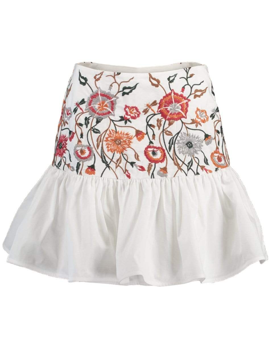 SILVIA TCHERASSI-Cotton Buccan Skirt-