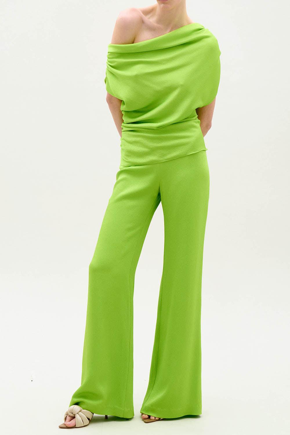 Buchi Blouse-GREEN-XS-CLOTHINGSPECIALPOP UP-SILVIA TCHERASSI