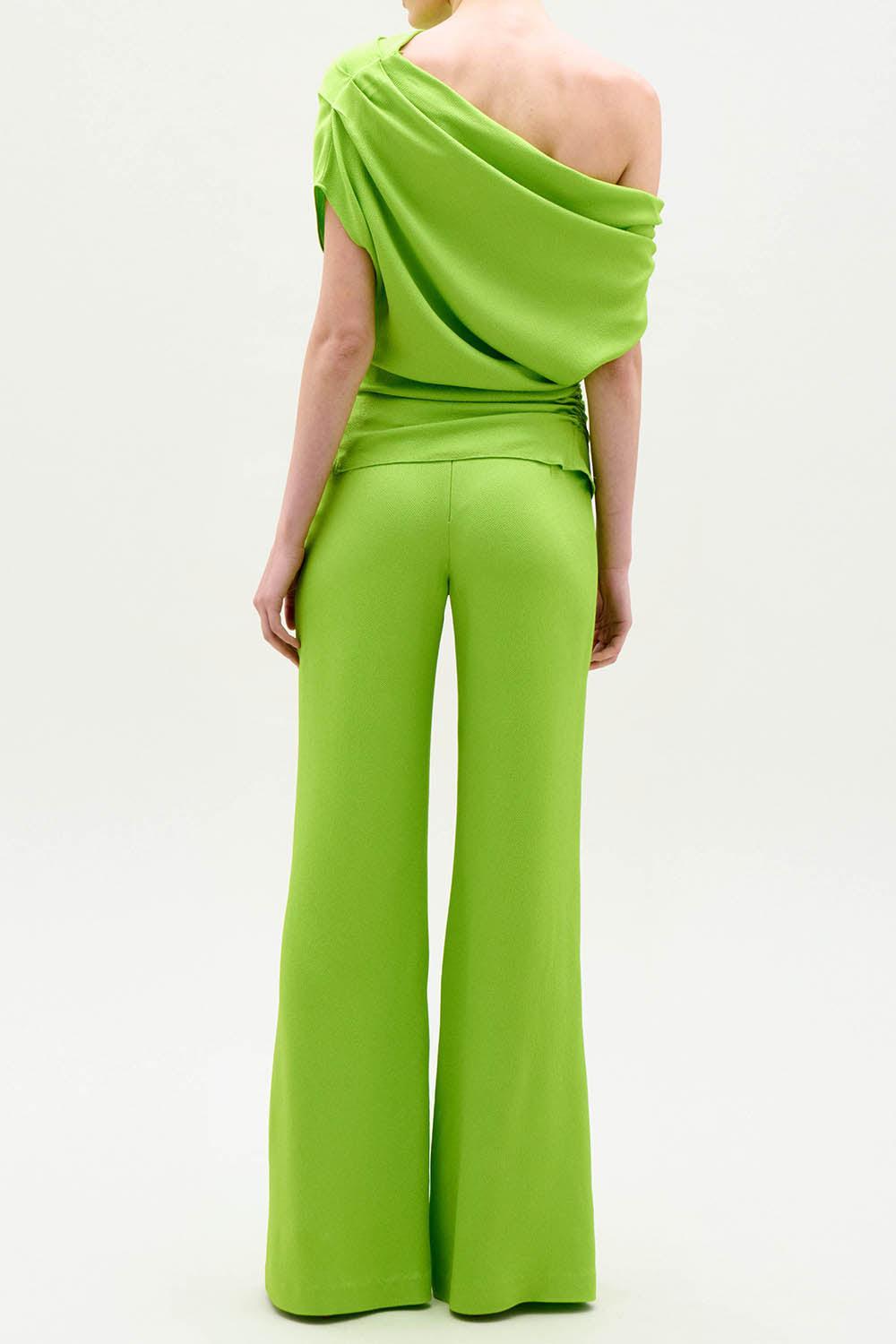 Buchi Blouse-GREEN-XS-CLOTHINGSPECIALPOP UP-SILVIA TCHERASSI