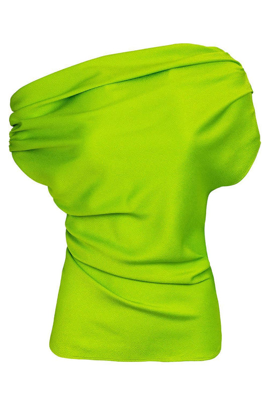 Buchi Blouse-GREEN-XS-CLOTHINGSPECIALPOP UP-SILVIA TCHERASSI