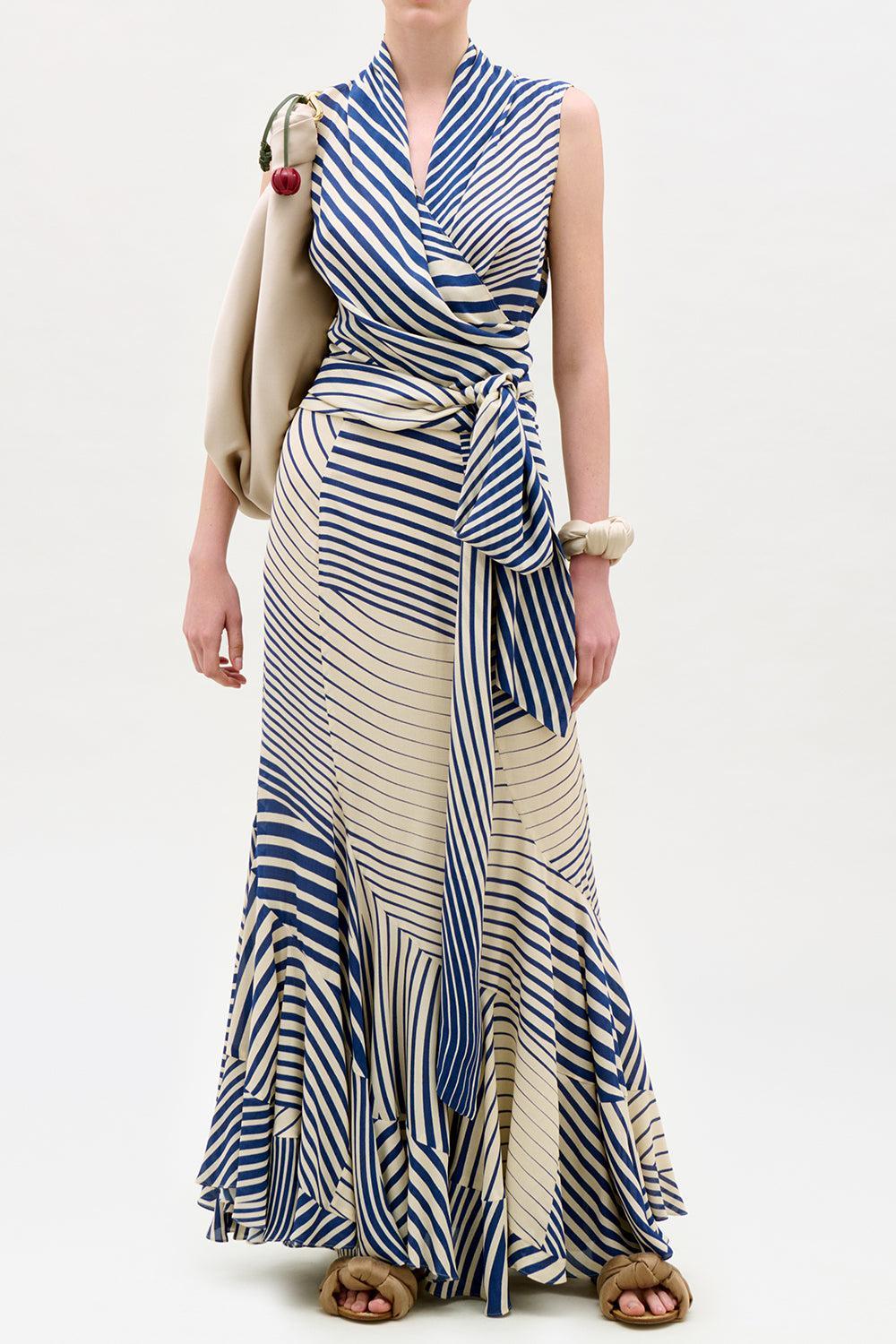 Joaquina Blouse-STRIPE-XS-CLOTHINGTOPBLOUSE-SILVIA TCHERASSI