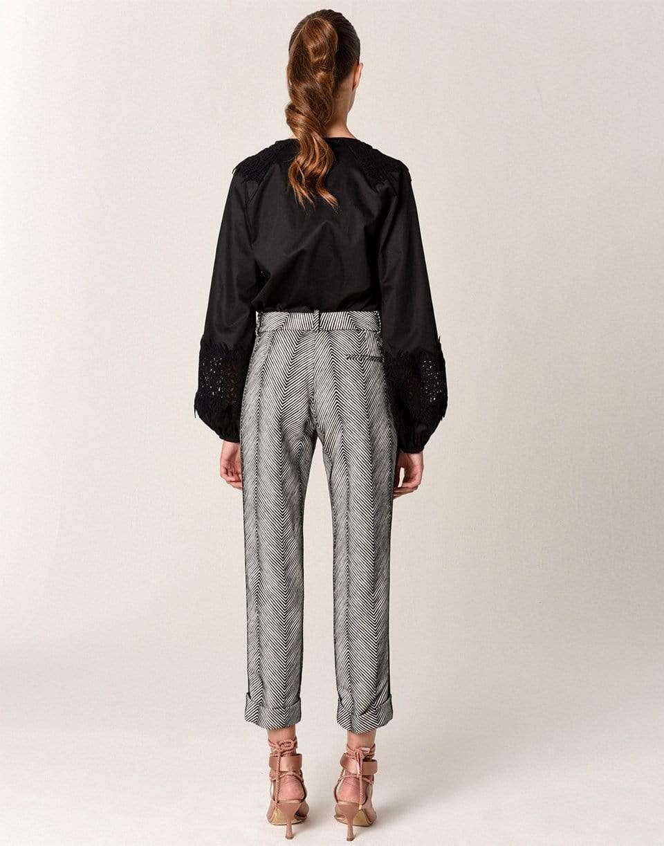 SILVIA TCHERASSI-Sanford Blouse - Black-