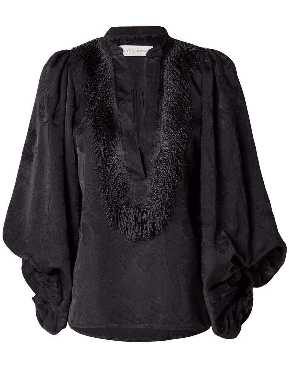 SILVIA TCHERASSI-Sanford Blouse - Black-