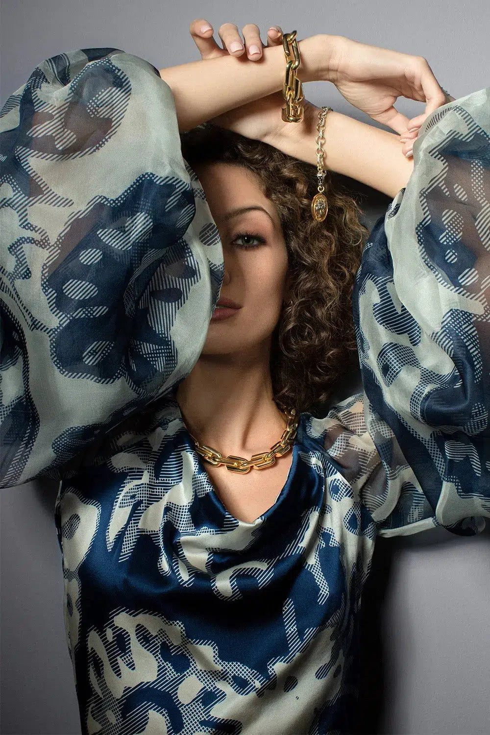 SILVIA TCHERASSI-Stephanie Blouse-