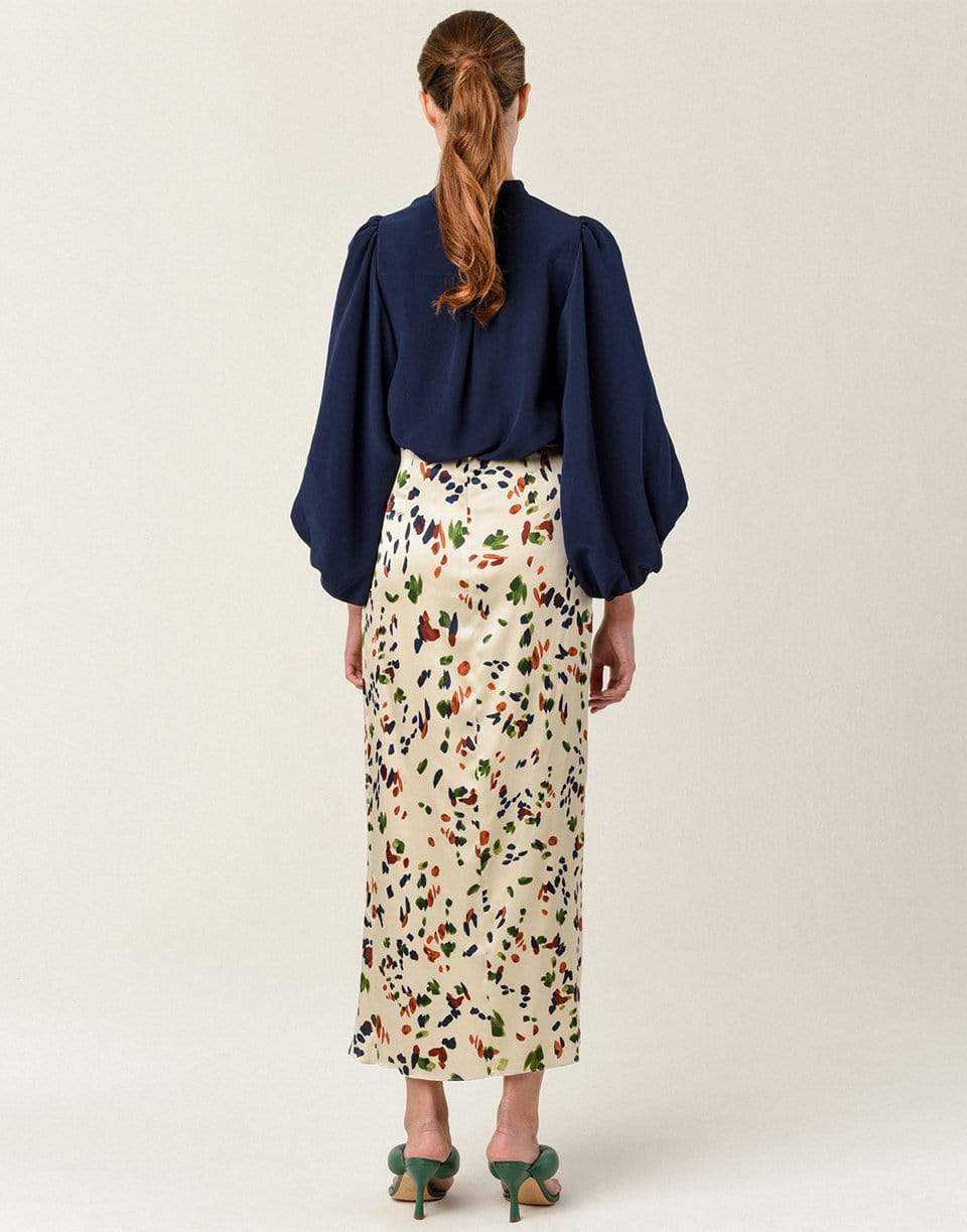 SILVIA TCHERASSI-Navy Sanford Blouse-