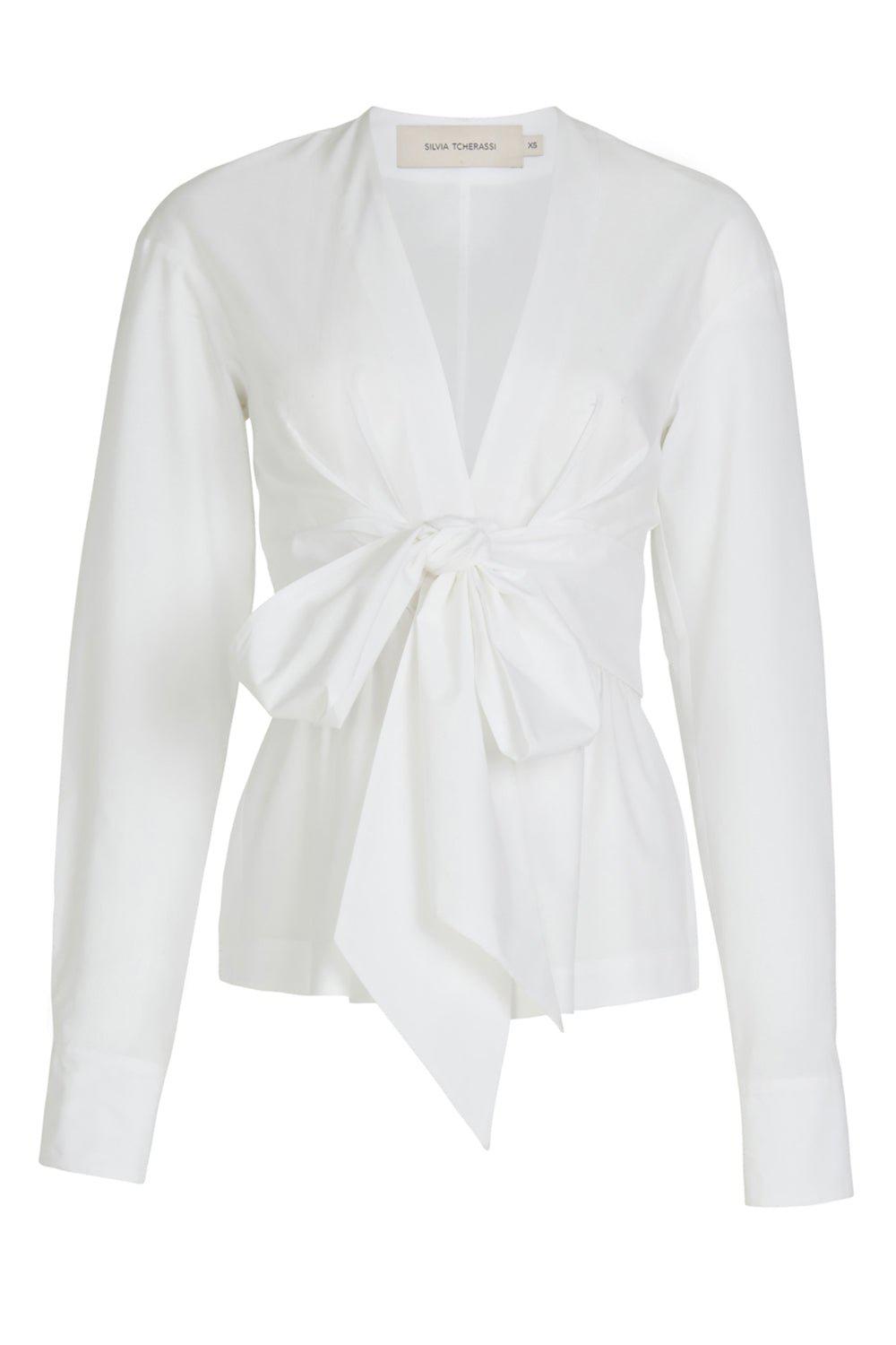 SILVIA TCHERASSI-Saanvi Blouse - White-