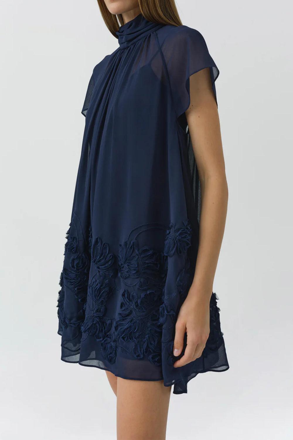 Aviel Mini Dress-BLACK-XS-CLOTHINGDRESSCASUAL-SIMKHAI