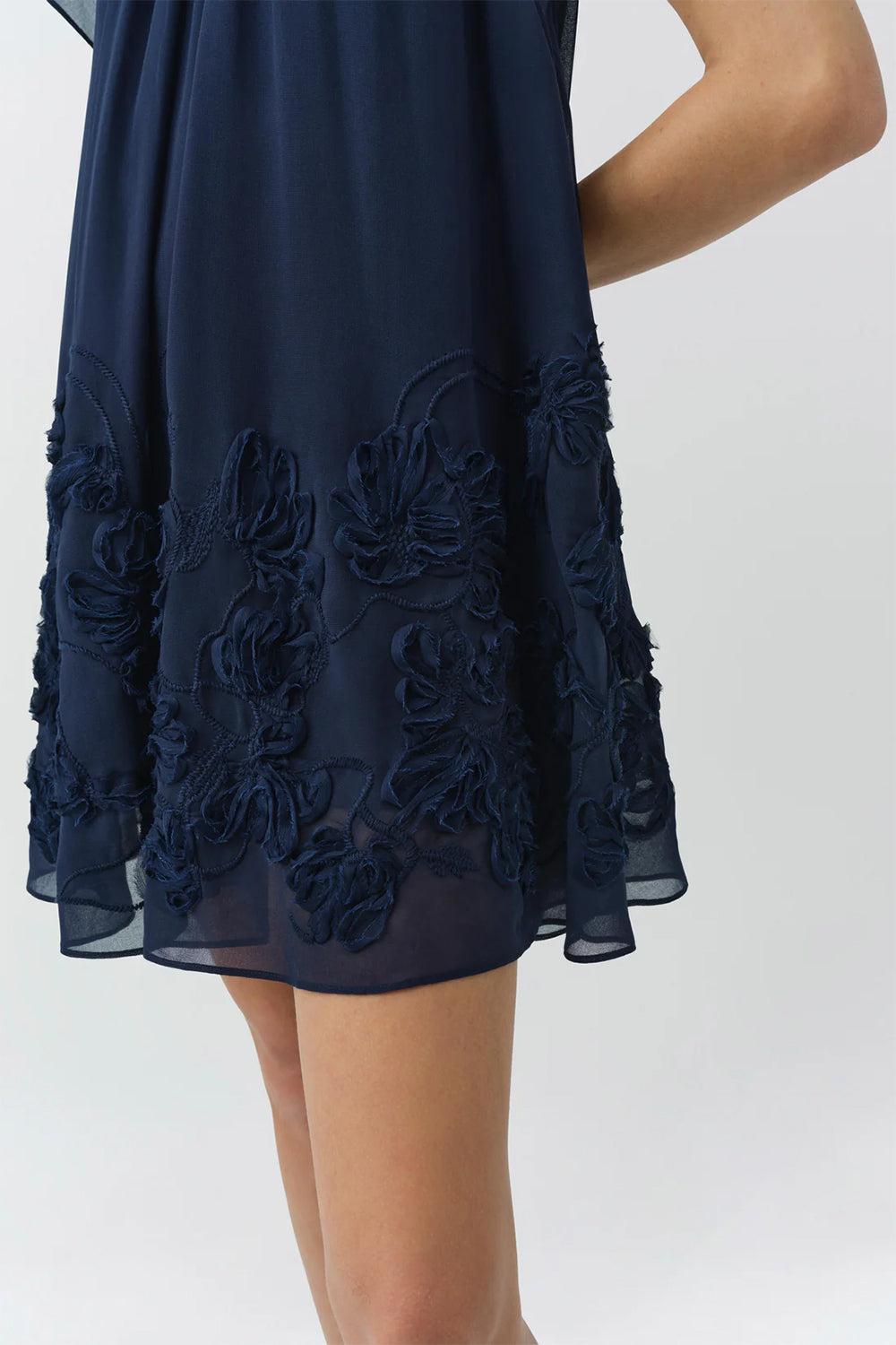 Aviel Mini Dress-BLACK-XS-CLOTHINGDRESSCASUAL-SIMKHAI