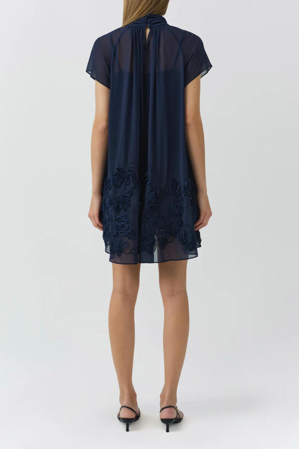 Aviel Mini Dress-BLACK-XS-CLOTHINGDRESSCASUAL-SIMKHAI