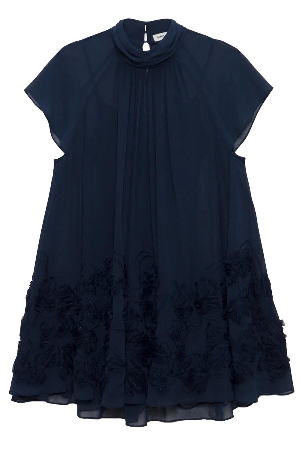 Aviel Mini Dress-BLACK-XS-CLOTHINGDRESSCASUAL-SIMKHAI