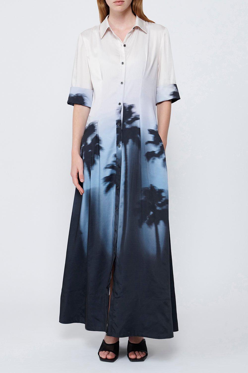 SIMKHAI-Claudine Shirt Dress-
