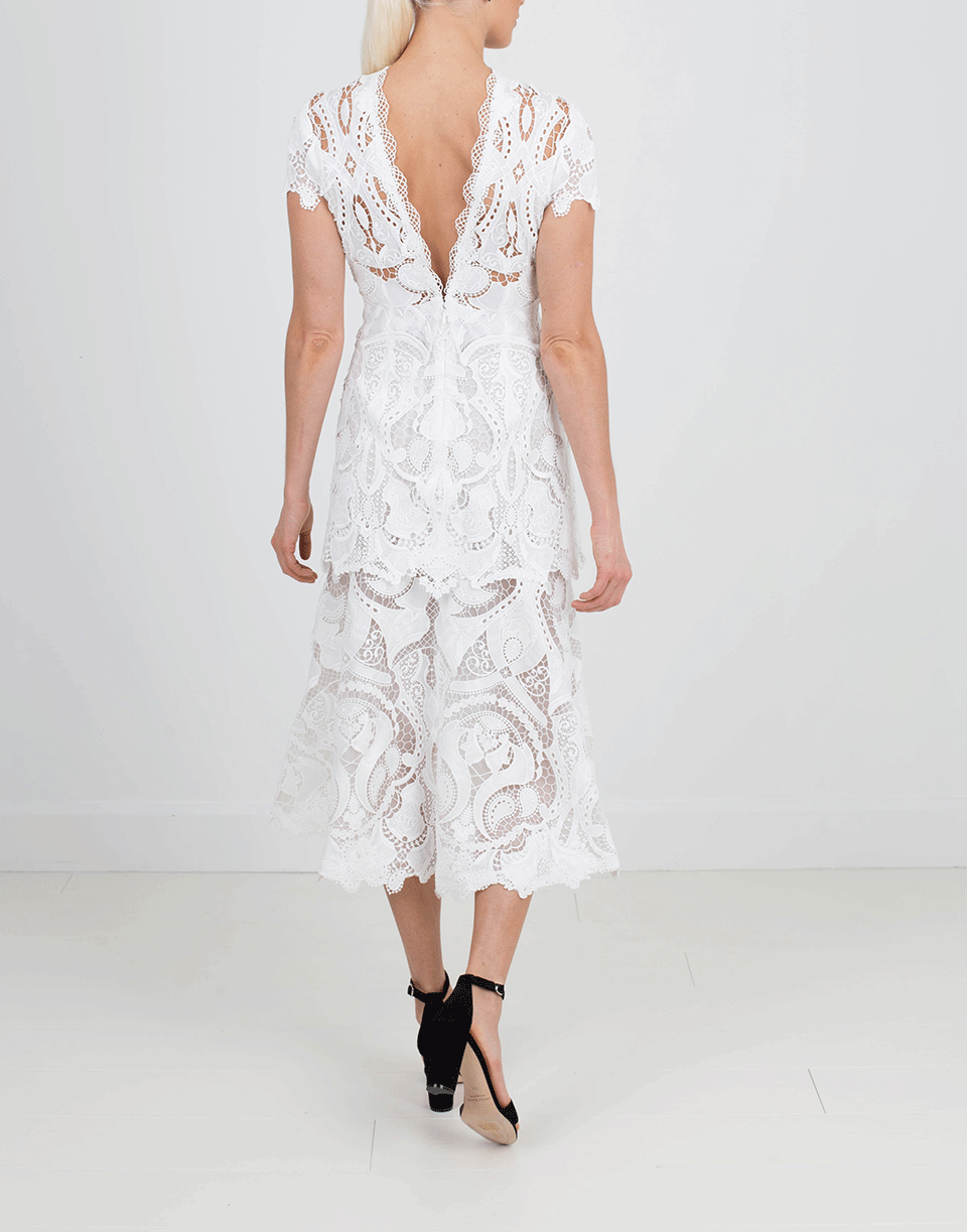 SIMKHAI-Applique Midi Dress-