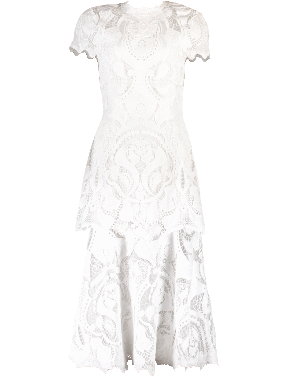 SIMKHAI-Applique Midi Dress-