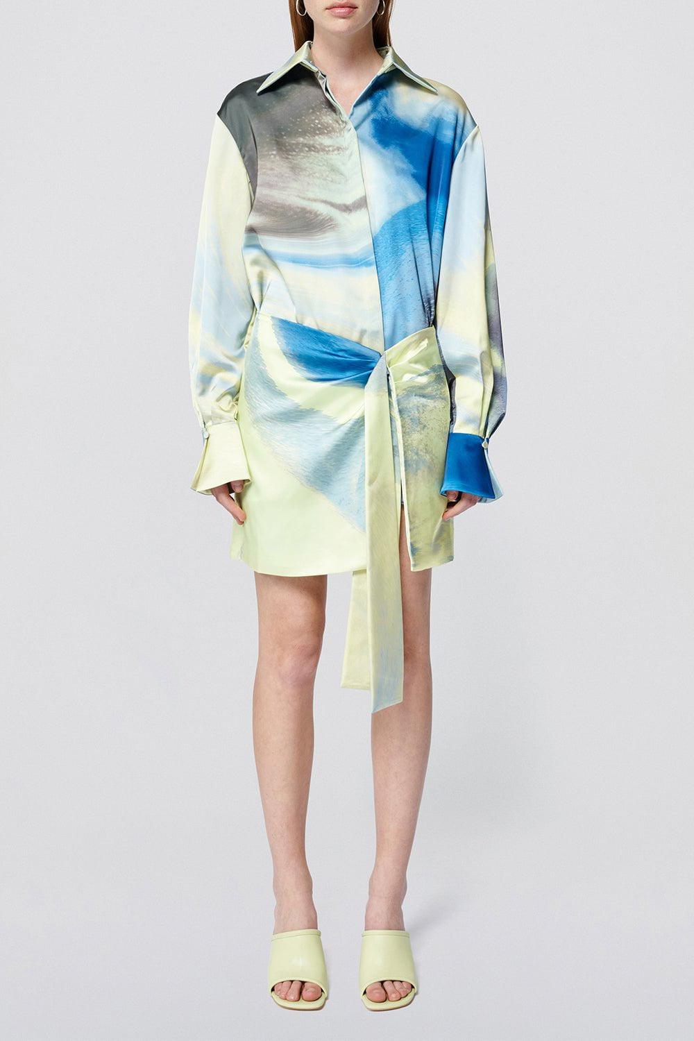 SIMKHAI-Lanie Shirt Dress-