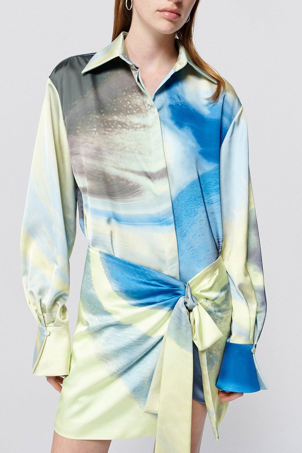 SIMKHAI-Lanie Shirt Dress-