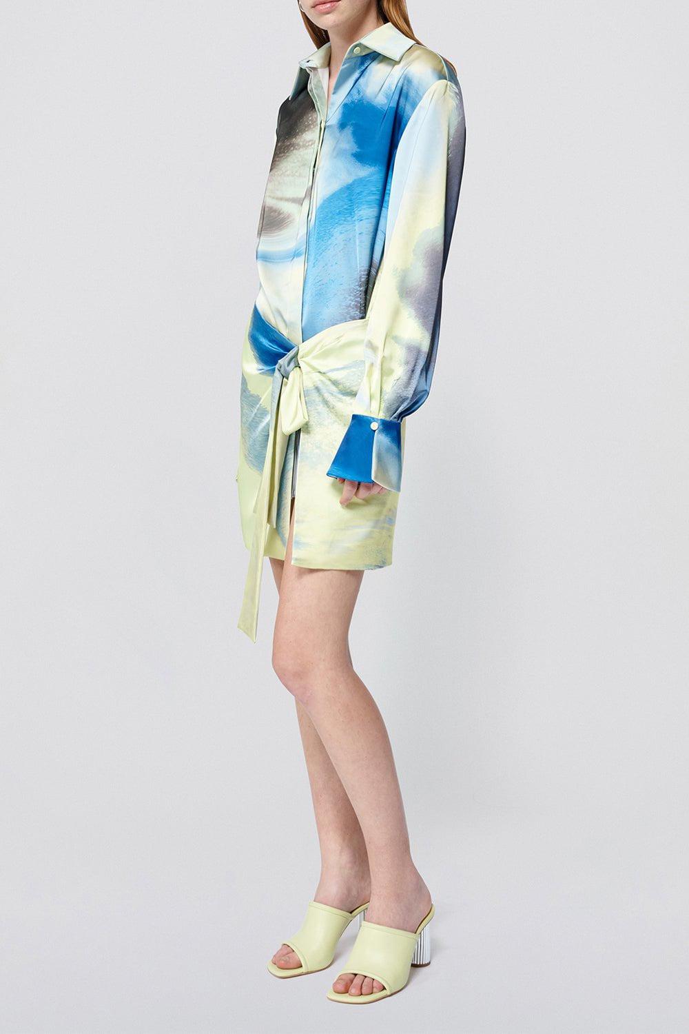 SIMKHAI-Lanie Shirt Dress-