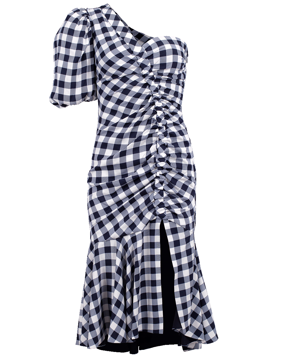 SIMKHAI-Lux Twill One Sleeve Dress-