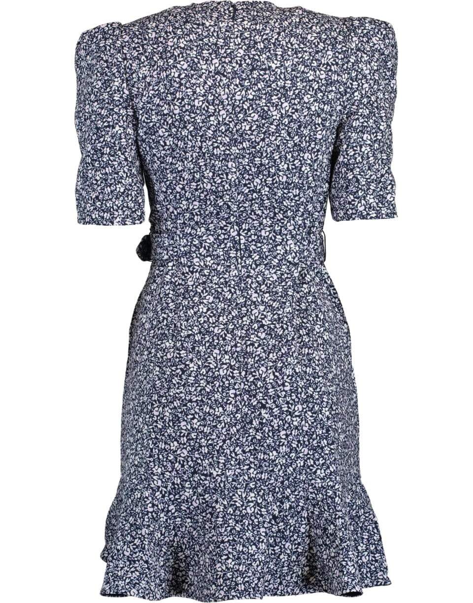 SIMKHAI-Evelyn Floral Crepe Dress-