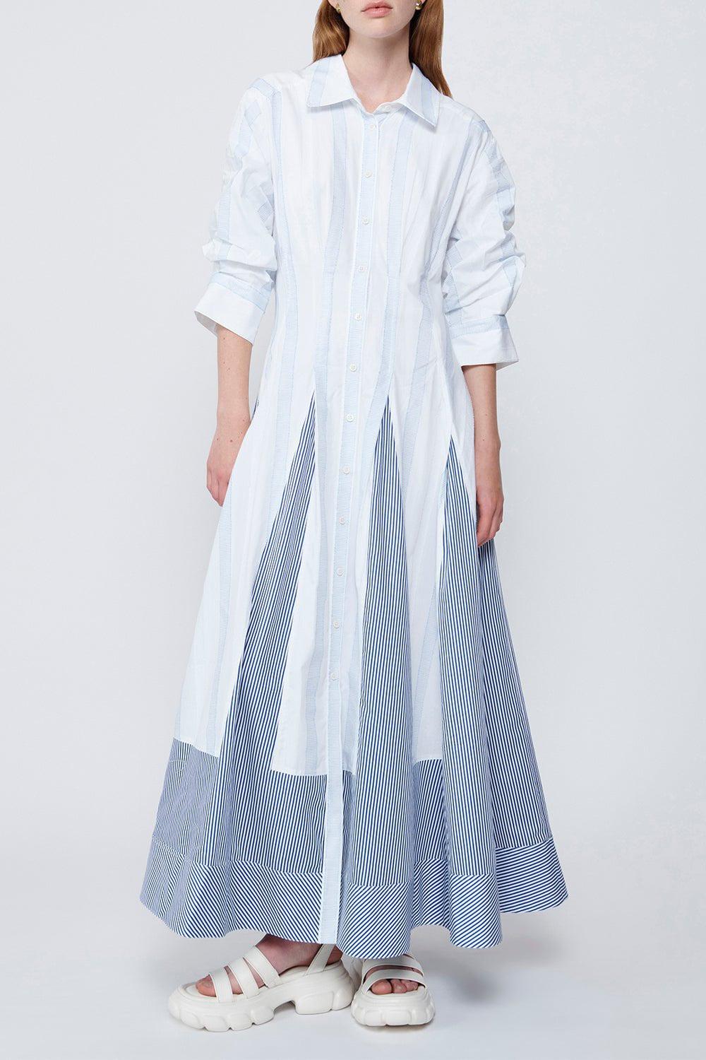 SIMKHAI-Jazz Patchwork Dress-