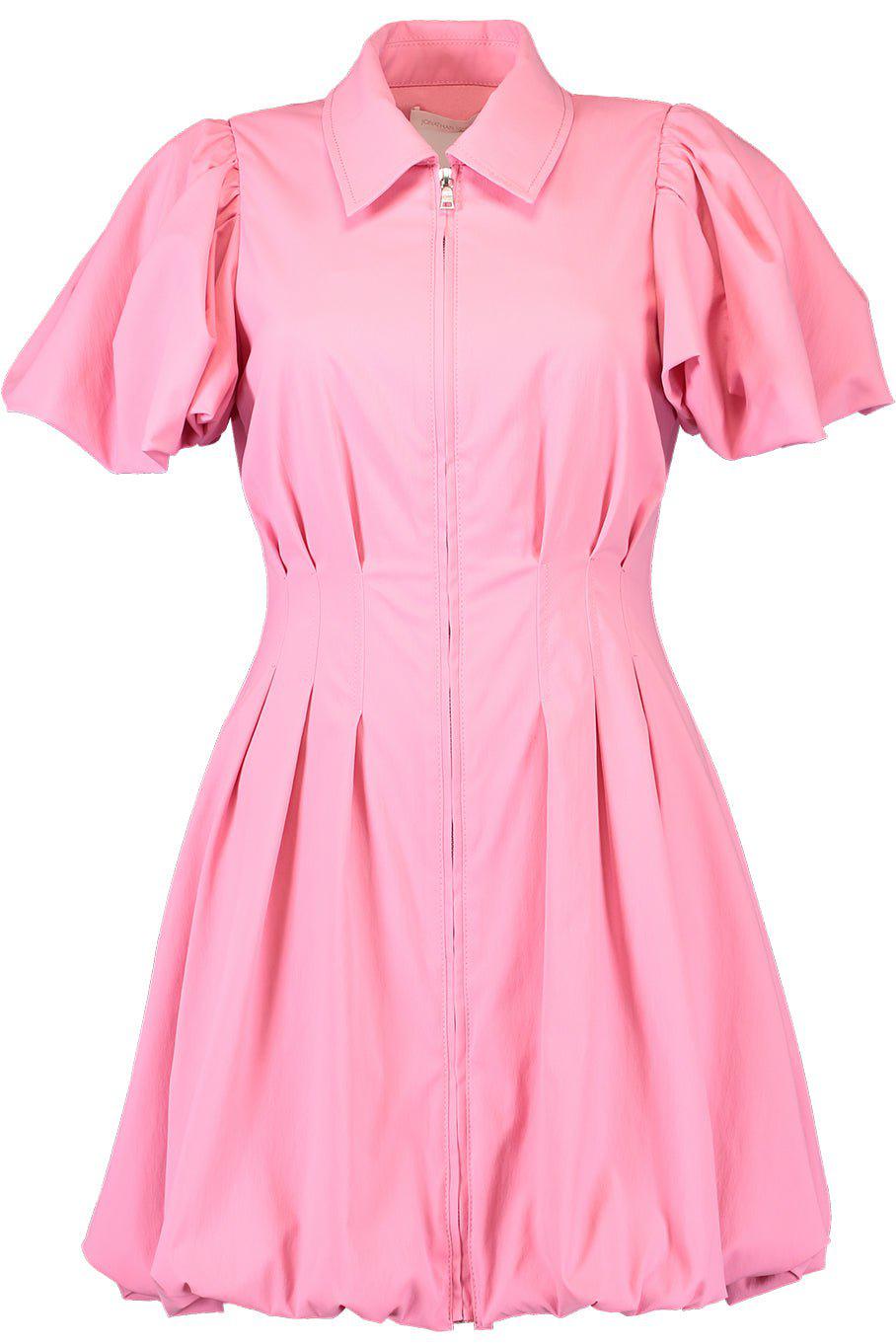 SIMKHAI-Callista Puff Sleeve Dress-