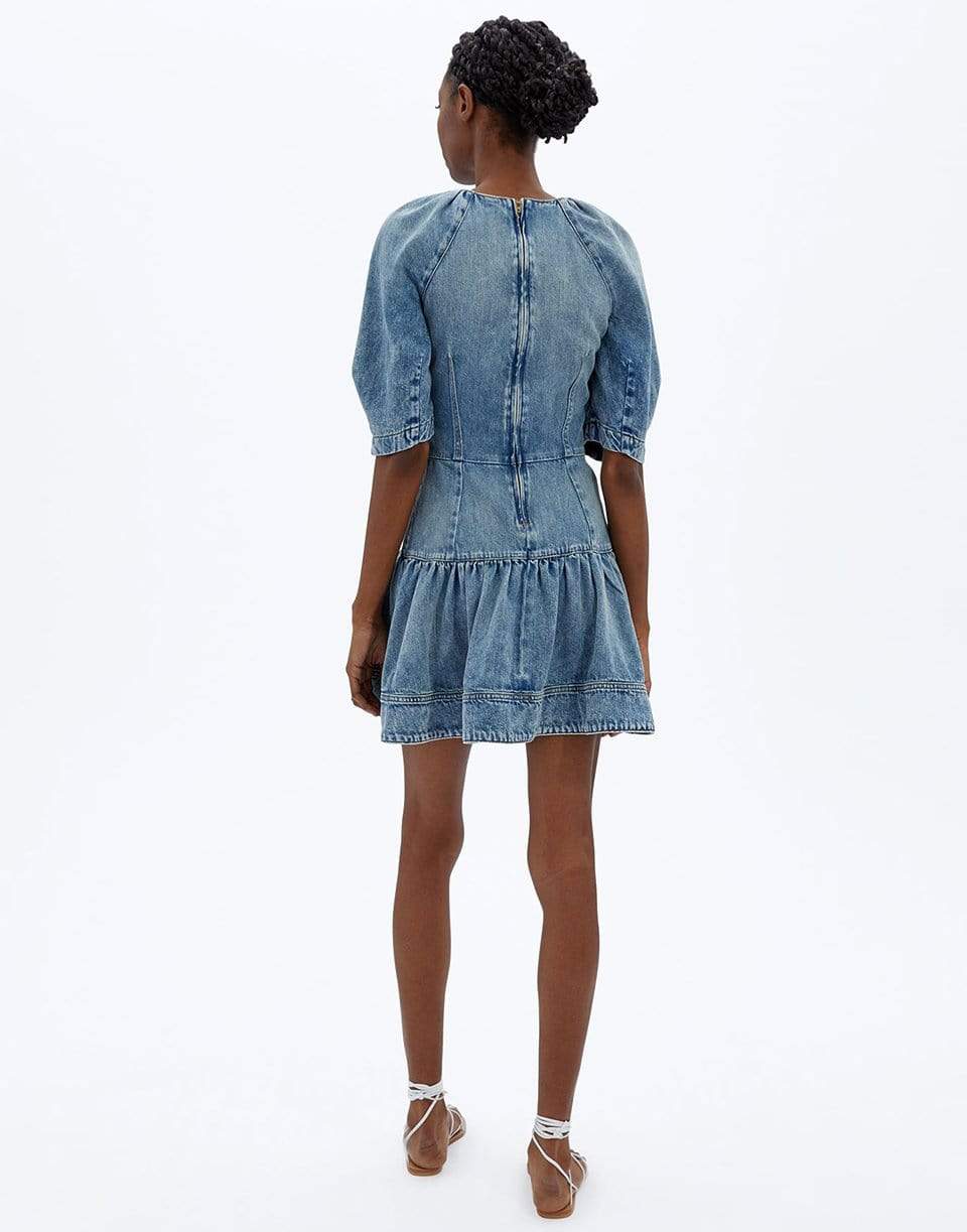 SIMKHAI-Holland Denim Mini Dress-