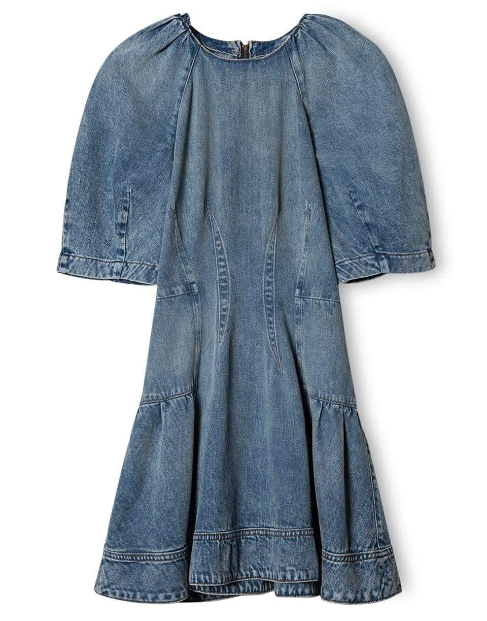 SIMKHAI-Holland Denim Mini Dress-