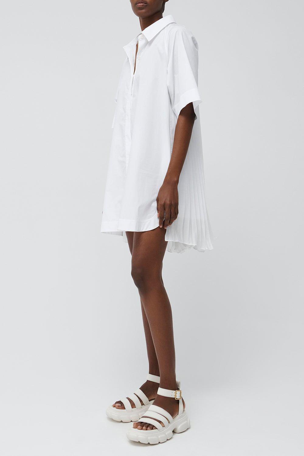 SIMKHAI-Blanche Shirt Dress-